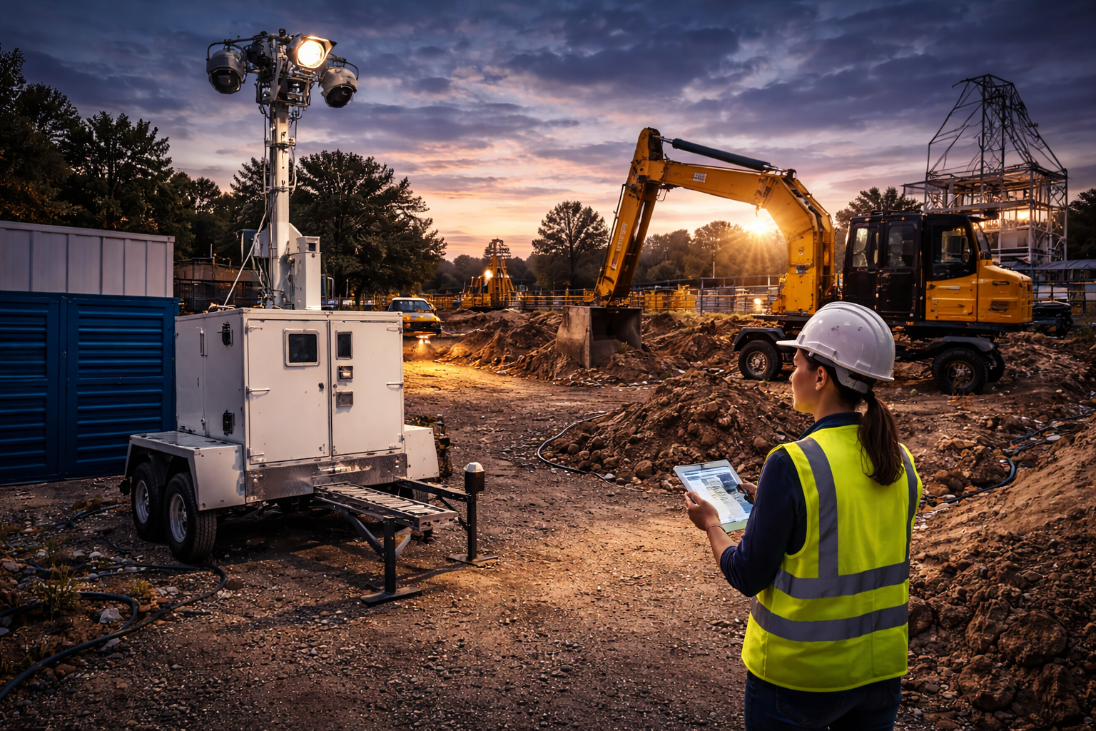 Job site and temporary coverage